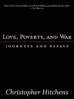 cover image of Love, Poverty, and War